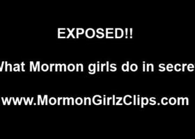 Mormon redhead lesbian finger fucks girlfriend in underwear
